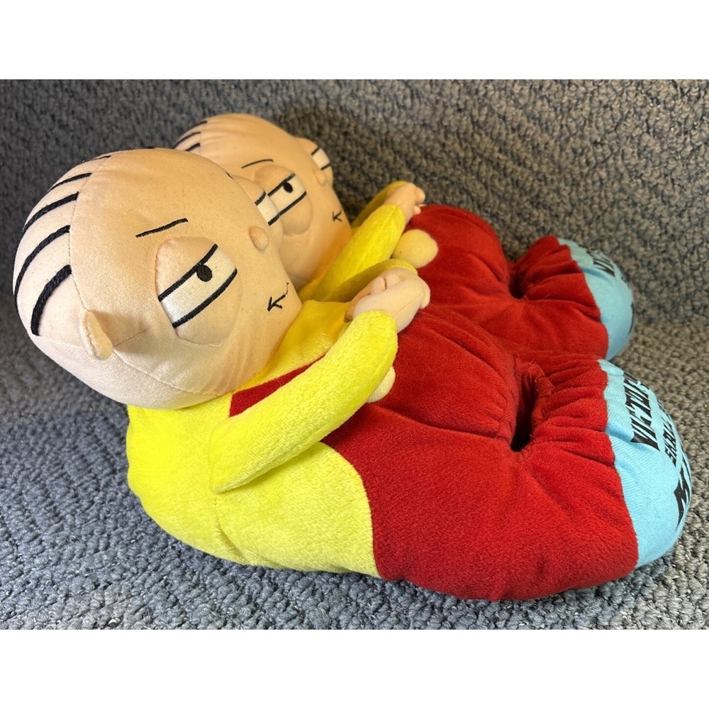 Family Guy Stewie Victory Shall Be Mine Novelty Slippers 2006, Size M(9-20) Used - Picture 2 of 12